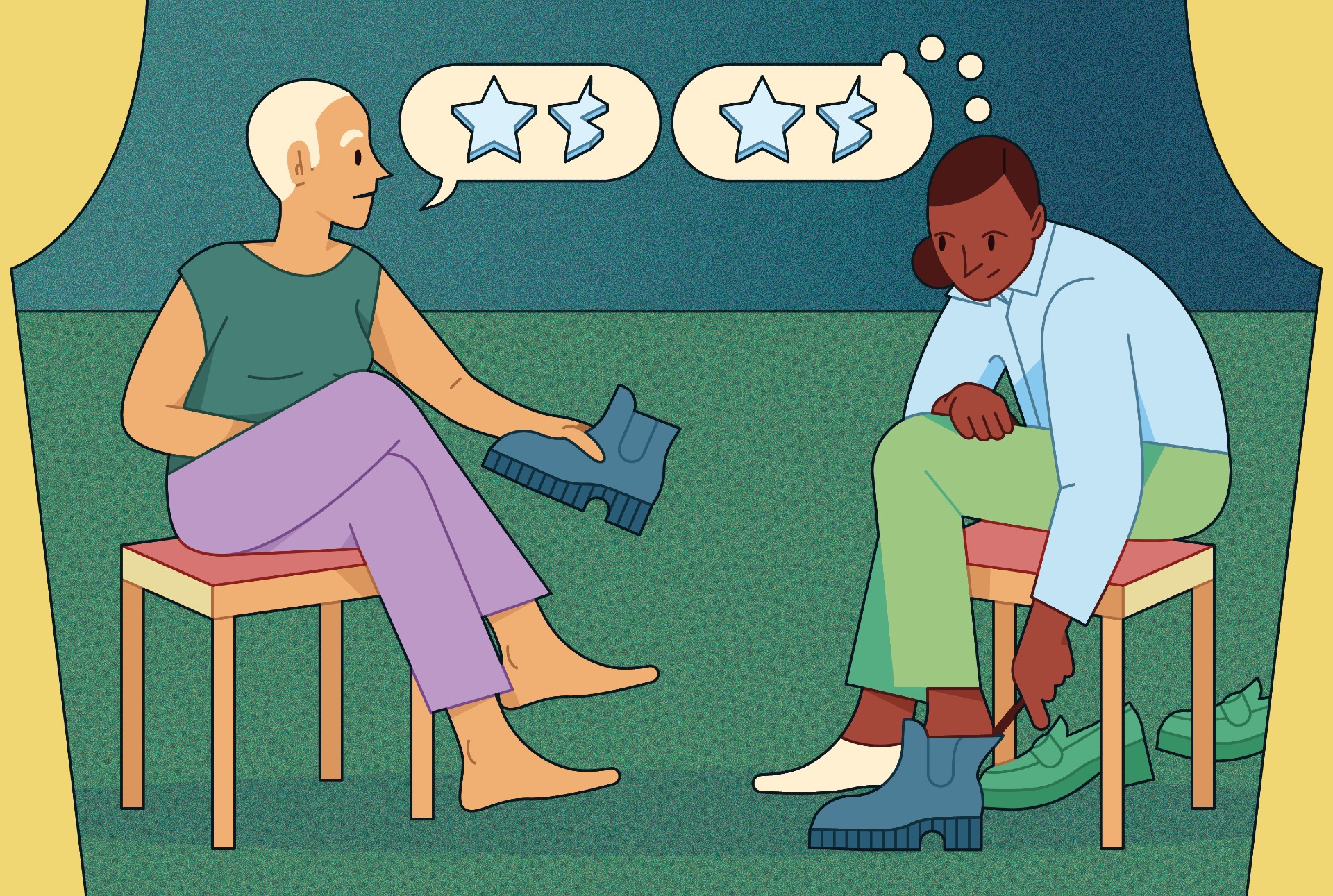 Before you criticize someone, walk a mile in their shoes. If they don’t like it, at least you’ll be far away. And you’ll have their shoes. 