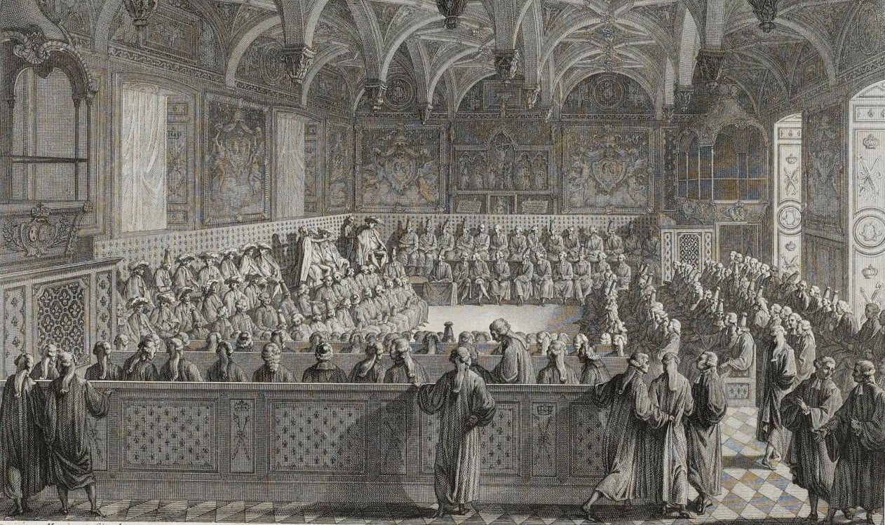 French National Assembly. First order of business—end feudalism. Second—can we stop measuring things in feet? | Image courtesy of worldhistory.org.