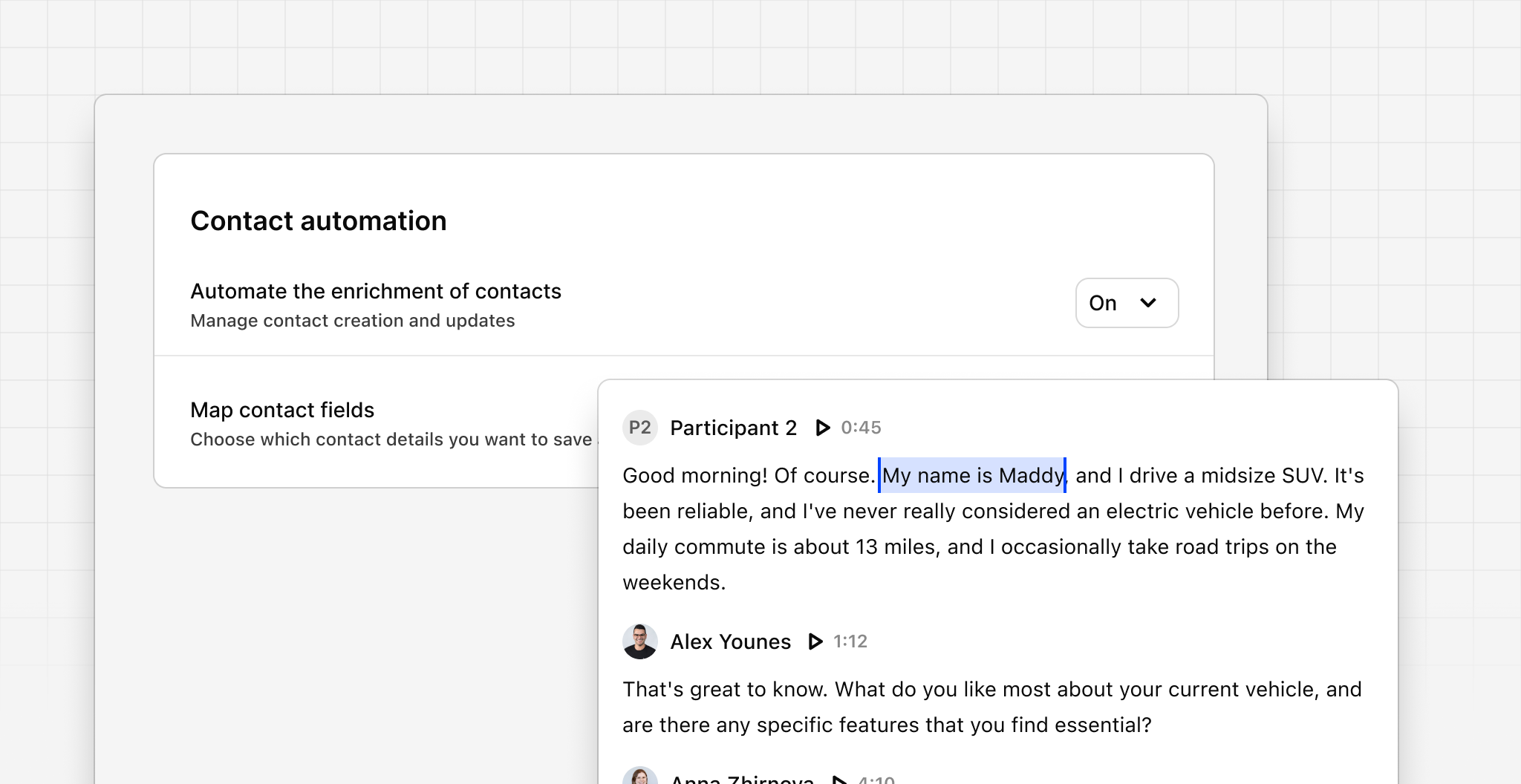 Automatic contact enrichment (beta)