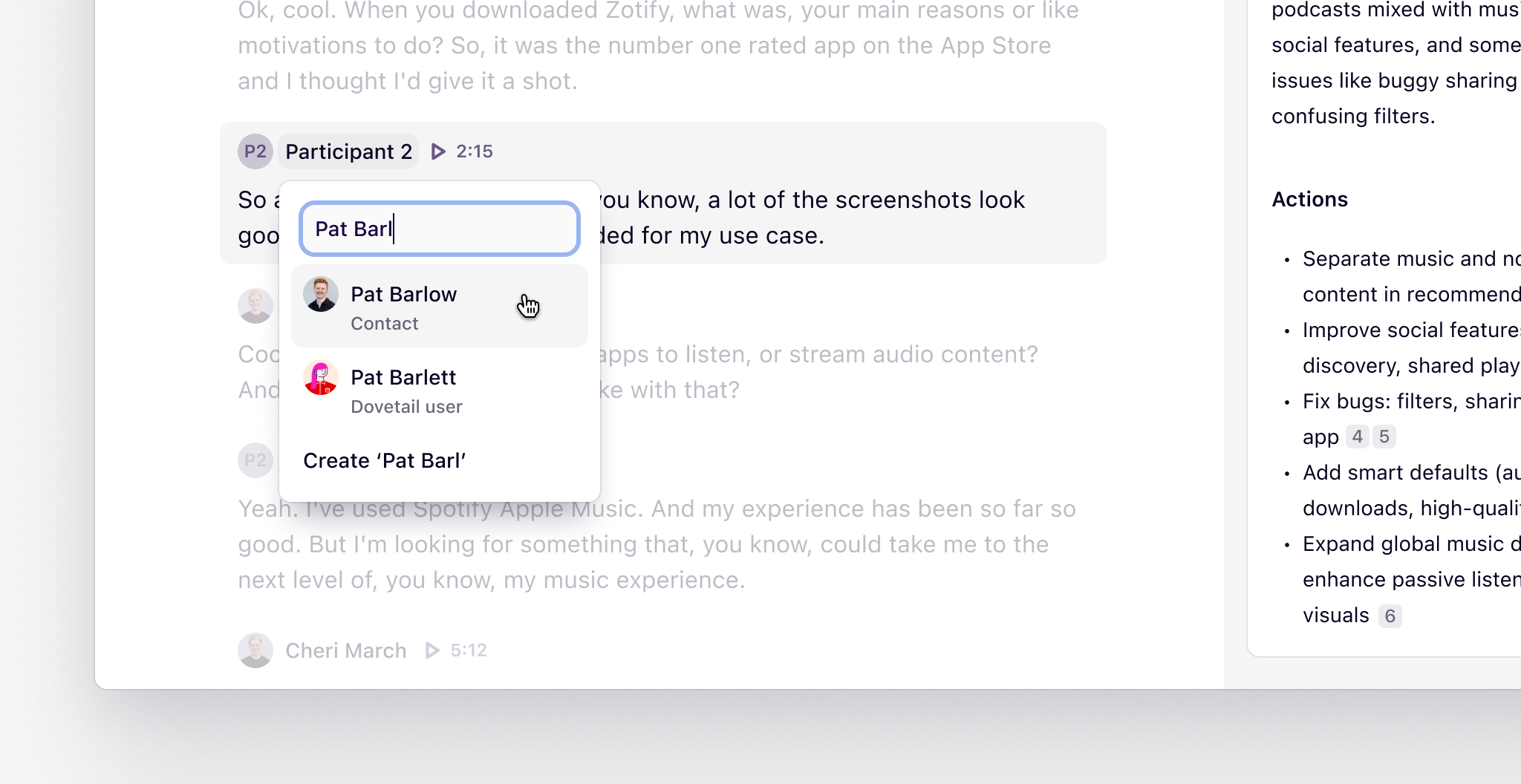 Simplified participant assignment